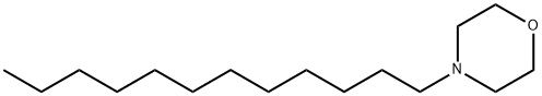 4-ドデシルモルホリン 化学構造式