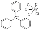 トリフェニルカルベニウムペンタクロロスタンネ-ト 化学構造式