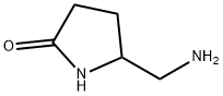 5-AMINOMETHYL-PYRROLIDIN-2-ONE Struktur