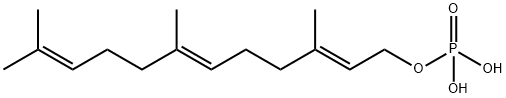 Farnesyl monophosphate Struktur