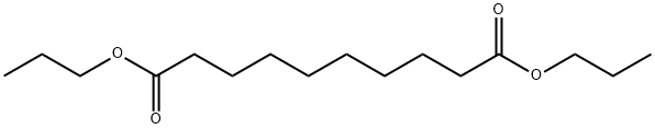 Dipropyl sebacate Structure