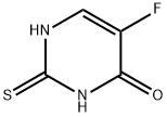 4(1H)-Pyrimidinone, 5-fluoro-2,3-dihydro-2-thioxo- (9CI) Struktur