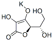 3-O-ポタシオ-L-アスコルビン酸 化学構造式