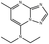 7-(DIETHYLAMINO)-5-METHYL-S-TRIAZOLO[1,5-A]PYRIMIDINE Structure