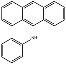 N-フェニル-9-アントラミン 化学構造式