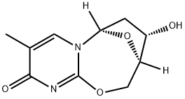 O2,5'-ANHYDROTHYMIDINE Struktur