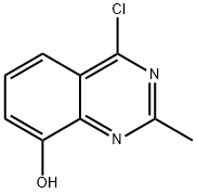 4-CHLORO-2-METHYL-8-QUINAZOLINOL Struktur