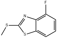 4-Fluoro-2-(methylthio)benzo[d]thiazole Structure