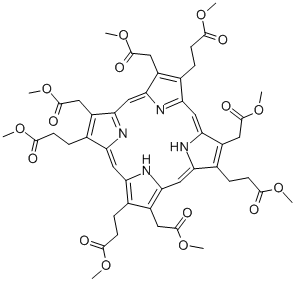 UROPORPHYRIN III OCTAMETHYL ESTER Structure