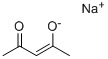 乙酰丙酮化钠 结构式