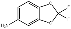 5－アミノ－2，2－ジフルオロ－1，3－ベンゾジオキソ-ル 化学構造式