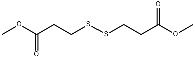 Dimethyl 3,3'-dithiobispropionate Struktur
