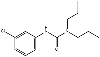 3-(m-Chlorophenyl)-1,1-dipropylurea Structure