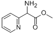2-氨基-2-(吡啶-2-基)乙酸甲酯,154410-83-0,结构式