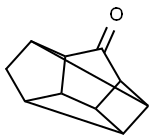 Octahydro-1,2,4-metheno-3H-cyclobuta [cd] pentalen-3-one Struktur