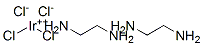 顺-二氯双(乙二胺)氯化铱, 15444-46-9, 结构式
