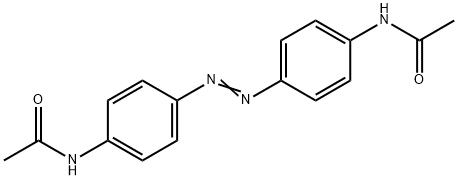 4',4''-Azobisacetanilide Structure
