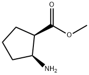 (1R,2S)-2-氨基环戊烷羧酸甲酯,154460-33-0,结构式