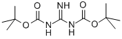 1 3-BIS(TERT-BUTOXYCARBONYL)GUANIDINE Struktur