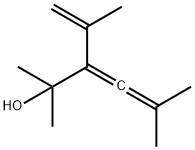 3-(1-Methylethenyl)-2,5-dimethyl-3,4-hexadien-2-ol Structure