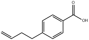 4-(3-丁烯基)苯甲酸 结构式