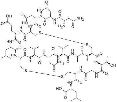 Uroguanylin (human) Struktur