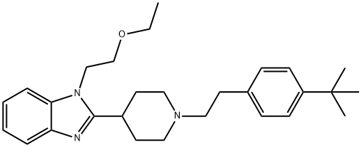 アリナスチン 化学構造式