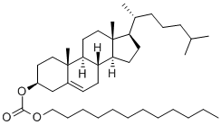 胆固醇月桂基碳酸酯,15455-85-3,结构式