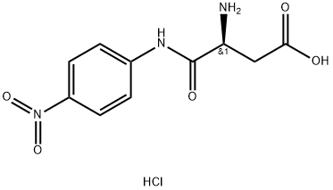H-ASP-PNA HCL, 154564-03-1, 结构式