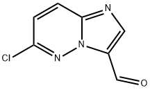 6-氯咪唑并[1,2-B]哒嗪-3-甲醛 结构式