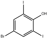 4-溴-2,6-二碘苯酚, 15459-51-5, 结构式