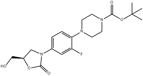 (R)-tert-butyl 4-(2-fluoro-4-(5-(hydroxyMethyl)-2-oxooxazolidin-3-yl)phenyl)piperazine-1-carboxylate|