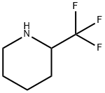 (±)-2-(トリフルオロメチル)ピペリジン 化学構造式