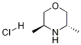 (3S,5S)-3,5 - 二甲基吗啉盐酸盐, 154634-94-3, 结构式