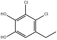 1,2-Benzenediol, 3,4-dichloro-5-ethyl- (9CI) Structure
