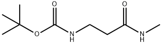 Carbamic acid, [3-(methylamino)-3-oxopropyl]-, 1,1-dimethylethyl ester (9CI) Structure