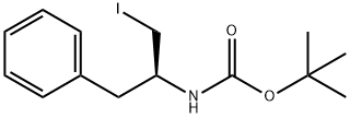 (S)-N-Boc-α-(iodomethyl)benzeneethanamine 结构式