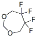 5,5,6,6-Tetrafluoro-1,3-dioxepane Structure