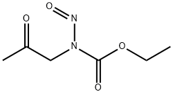 Carbamic  acid,  nitroso(2-oxopropyl)-,  ethyl  ester  (9CI) Structure