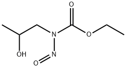 Carbamic  acid,  (2-hydroxypropyl)nitroso-,  ethyl  ester  (9CI) Struktur