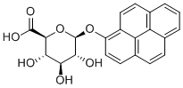 1-HYDROXYPYRENE-BETA-D-GLUCURONIDE Struktur