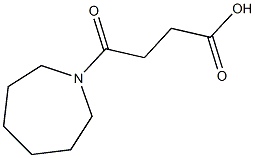 4-(1-アゼパニル)-4-オキソブタン酸 化学構造式