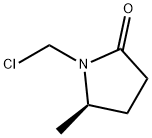 (R)-1-(CHLOROMETHYL)-5-METHYL-2-PYRROLIDINONE Structure