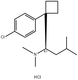 (R)-(+)-SIBUTRAMINE HCL Structure