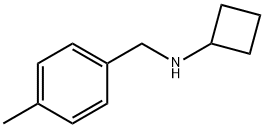 Benzenemethanamine, N-cyclobutyl-4-methyl- (9CI),154777-46-5,结构式