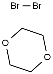 BROMINE-1,4-DIOXANE COMPLEX Structure