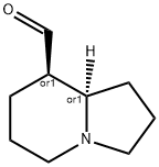 8-Indolizinecarboxaldehyde, octahydro-, trans- (9CI) Structure