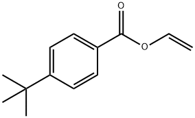4-叔丁基苯甲酸乙烯酯 结构式