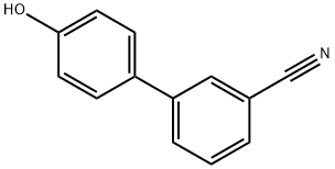 4'-HYDROXYBIPHENYL-3-CARBONITRILE Structure