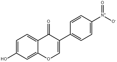 7-羟基-4'-硝基异黄酮,15485-80-0,结构式